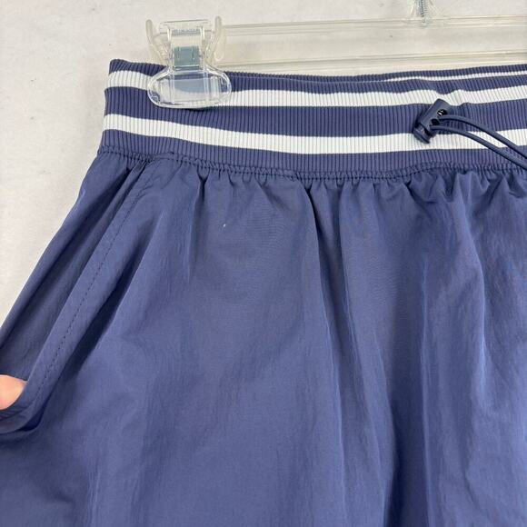 Aerie Offline Skirt Size M Blue Drawstring Pockets Casual Athletic Beach Coverup - Picture 3 of 9